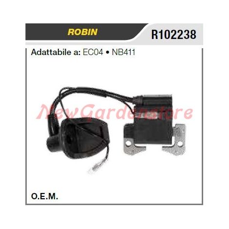 Bobine d'allumage ROBIN débroussailleuse EC4 NB411 R102238