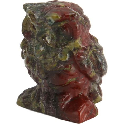 Figurine chouette en pierre Chakra, statue mignonne pour yoga et méditation, pierre d'énergie curative, décoration artisanale, modèle 2 (1/5)
