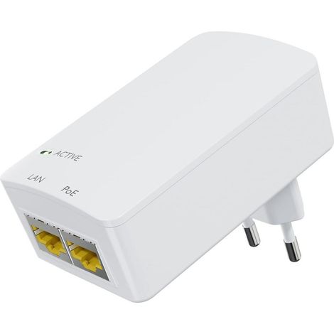 Iniettore PoE Micro-Connect mc-poeinj-eu 48 V 15.4 W (1/3)