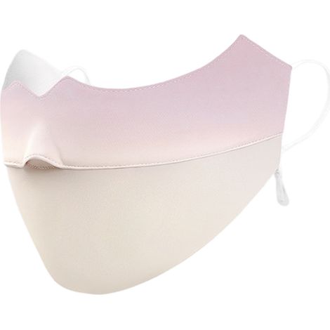 Masque Solaire UPF 50+ - Tissu Glace Nylon - Ajustable Visage - Protection UV Extérieure - 1 Pièce (1/5)
