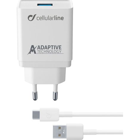 Cellularline Adaptive Fast Charger 15W USB-C für Samsung (1/2)