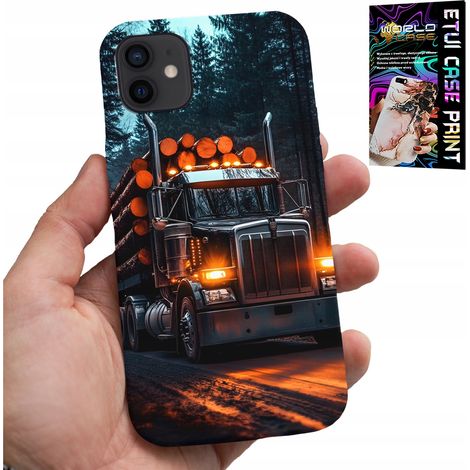 Custodia per iPhone 12 - Cover posteriore TIR con camion (1/5)