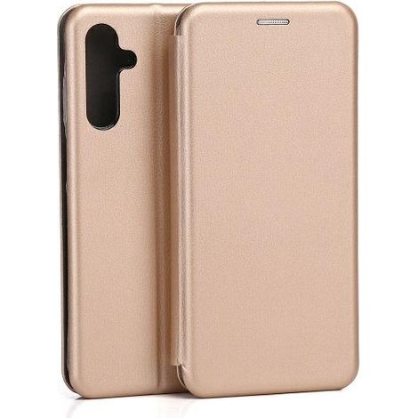 Custodia a libro Beline Gold per Samsung A15.