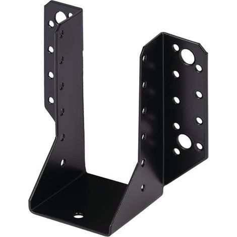 Conector de viga tipo A 64/128 2mm ETA-08/0171 STA galvanizado, recubierto de plástico negro. (1/2)