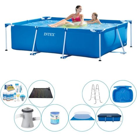 Intex Piscine Tubulaire Rectangulaire - 220x150x60 cm - 8-pièces S20008 (1/5)