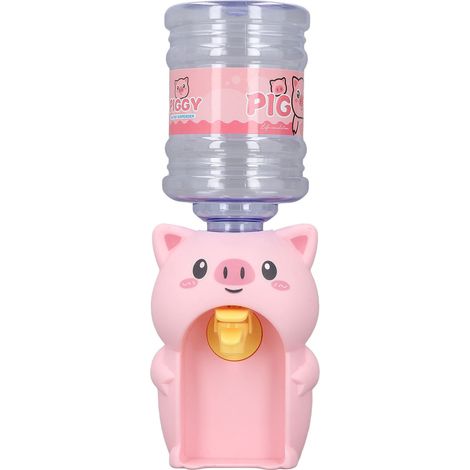 Distributeur d'eau jouet enfant forme de cochon cartoon mignon fontaine miniature boisson pour enfants dès 3 ans (1/5)