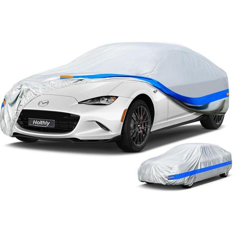 Autoabdeckung wasserdicht atmungsaktiv für Coupé bis 420cm, UV-Schutz (1/5)