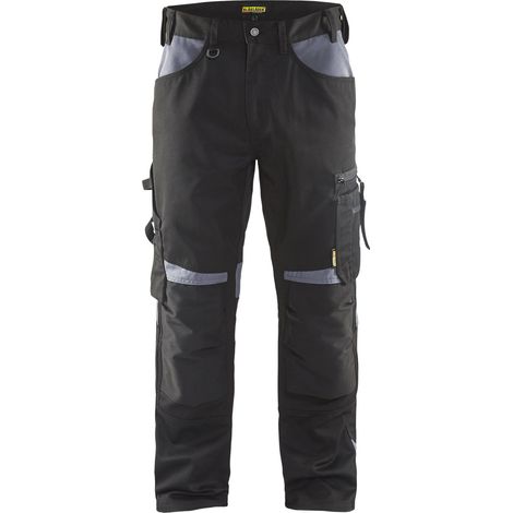 Blaklader Pantalón pro artesano negro cómodo y resistente (1/2)