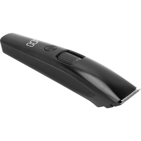 Tondeuse à cheveux électrique rechargeable, coupe-cheveux professionnel pour salon et maison, tondeuse portable sans fil, machine à couper les cheveux noire (1/5)