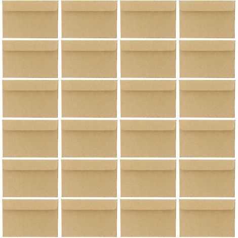 50 enveloppes en papier kraft (1/3)