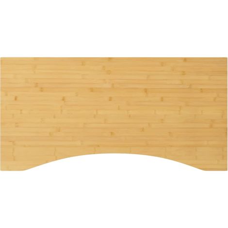 Dessus de bureau Plateau de table Dessus de table 110x55x2,5 cm bambou 16797 (1/4)
