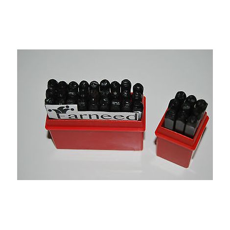 36 PUNZONI ALFANUMERICI 6mm  PUNZONATURA E MARCATURA