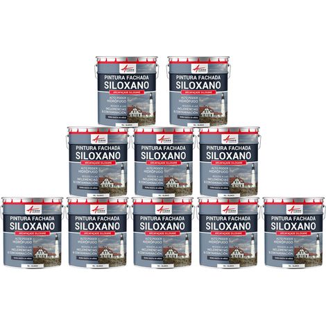 Pintura de siloxano para exteriores y fachadas, de alto poder hidrófugo - ARCAFAÇADE SILOXANE