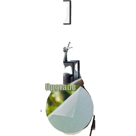 Lámina de vidrio, diseño esmerilado, protección UV, chunmosha-a, 45 cm x 1 m (1/2)