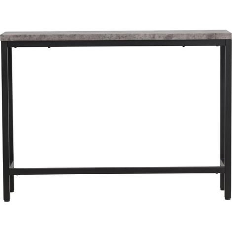 Console Design "Rise" 110cm Gris & Noir (1/5)