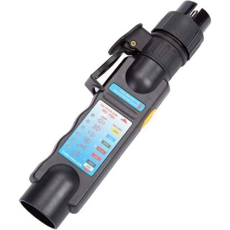 Testeur de voiture à 7 broches, testeur de remorque 12 V, outil de diagnostic de circuit de câblage d'éclairage à 7 broc Étiquette (1/5)