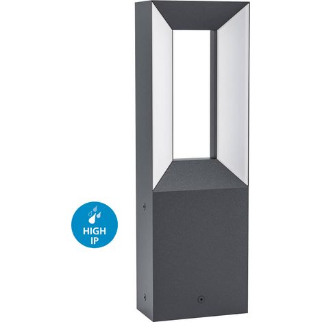 Mur lumière extérieure lumière blanche RIFORANO L: 11 B: 6 H: 34cm IP44 3000K (1/4)