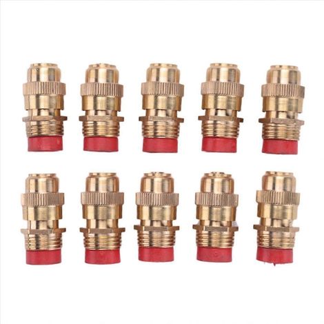 10 pièces 1 2 pouces réglable Sprinkler Middle Distance laiton buse (1/5)