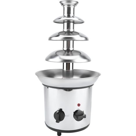 Machine électrique à fondre le chocolat à 4 niveaux avec fonction fondue et fontaine (1/5)