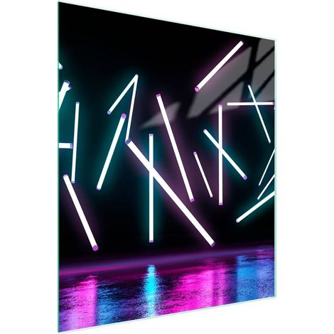 Schneidebrett aus Glas, 45x52 cm, Pop-Art (1/5)