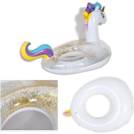 Bouée licorne gonflable pour piscine, licorne gonflable (1/4)