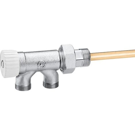 Valvola per impianti monotubo Caleffi 450140-450150  1/2" (1/3)