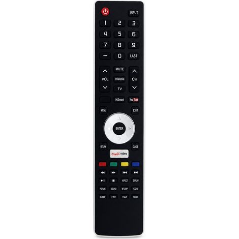 Télécommande de Remplacement Compatible avec TV Hisense EN-33929HS (1/5)