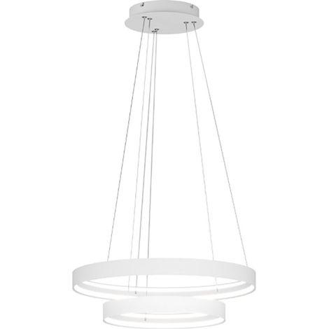 Lustre moderne top light malika 1216 s2 bi led cct switch 94249lm blanc (1/5)