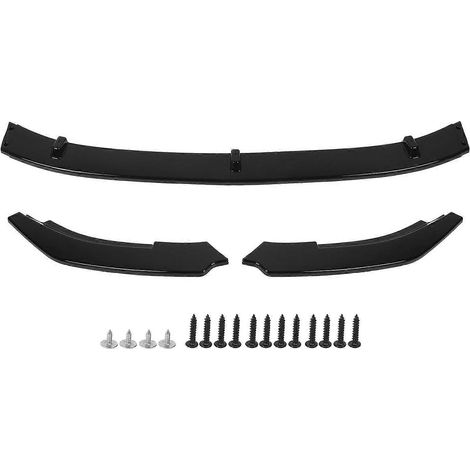 3-teiliger Frontspoiler aus hochfestem ABS, Stoßstangenlippe, Diffusor-Ersatz, kompatibel mit VW Golf MK6 R20 R 2008-2013 (1/5)