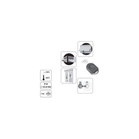 Telecommande Universelle：PortailTélécommande/Emetteur RTS 4 canaux 1841064 (1/3)