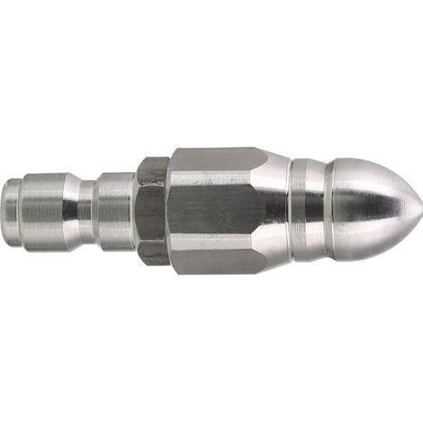 Boquilla de chorro de alcantarillado para hidrolavadora, boquilla de manguera de drenaje, conector rápido de 1/4 de pulgada, 5000 PSI (1/5)