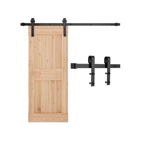 Kit Quincaillerie de Porte Grange Coulissante Simple - 150 cm (1/5)
