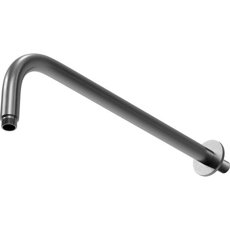 Colore Round Gunmetal Grey 345mm Shower Arm (1/5)