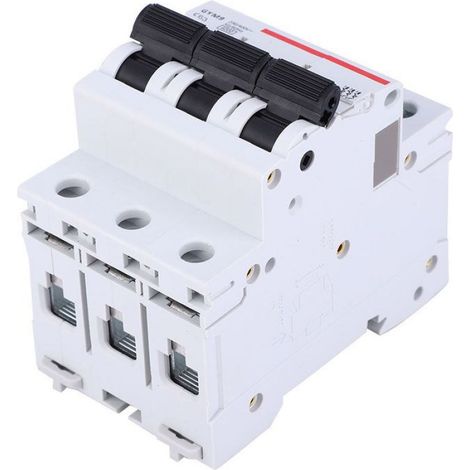 Disjoncteur 3P 400VAC 50-60Hz IP20 Protection Surcharge Court-Circuit 40A 50A 63A (1/5)