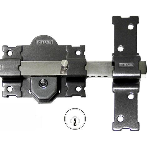 INTERFER CERROJO 11 LLAVES IGUALES LLAVE/BOTON PINTADO