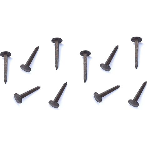 Cyclingcolors – Clou décoratif vintage 10x – Diamètre 10mm – Longueur 30mm – Acier fer aspect bronze ancien pour meubles