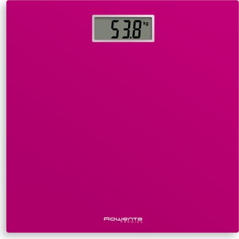 Rowenta Premiss BS1403 Carré Rose Pèse-personne électronique (1/5)