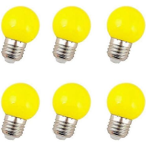 Lotto di 10 lanterne LED giallo decorativi di illuminazione esterna e di festa (1/5)