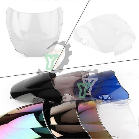 Pare-brise transparent pour moto style Café Racer Honda CBR600 F2 (1991-1994) (1/5)
