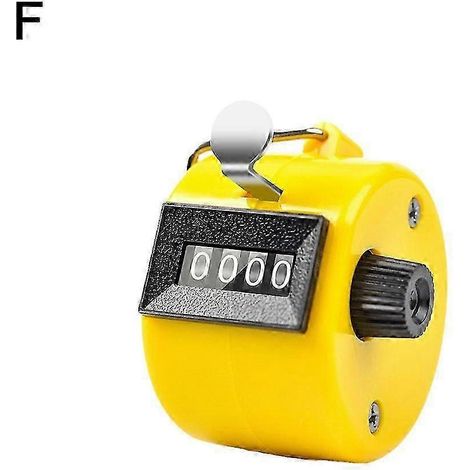 Compteur mécanique portatif à 4 chiffres pour le comptage des doigts au golf