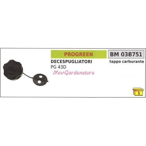 Tapón de llenado motor PROGREEN desbrozadora PG 43D 038751