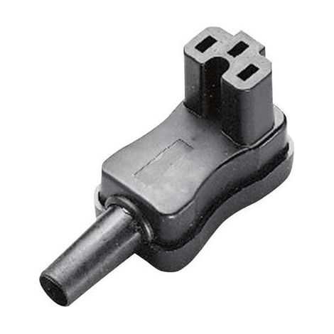 Connecteur secteur série (connecteur réseau) 793 Kaiser 793/sw femelle, coudé Nombre total de pôles: 2 + PE 10 A noir 1 pc(s) X95742 (1/2)