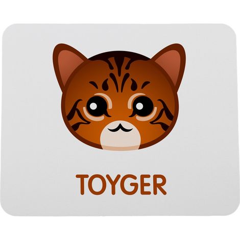 Tappetino per mouse Toyger Cat di Art-Dog (1/5)