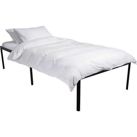 Cama metálica Hamlin Negro 200x90x41 cm (1/5)