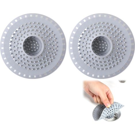 Filtre silicone vidange avec ventouses antidérapantes - 2 pièces. (1/5)
