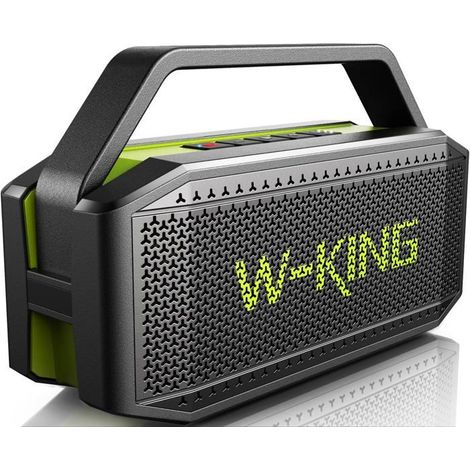 Enceinte Bluetooth - W-KING - D9-1 - 60W - Étanche IPX6 - Powerbank 40h (1/5)