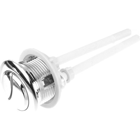 Bouton-poussoir Double Rond 38mm pour Réservoir de Toilette (1/5)