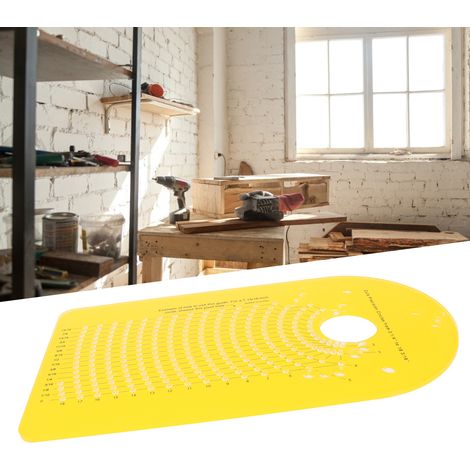 Outil de Menuiserie pour Fraisage et Rainurage avec Support Circulaire pour Coupe d'Insertion - KZQ (1/5)
