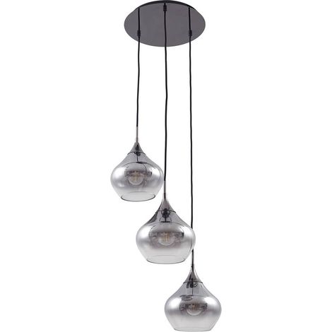 Pendelleuchte "Jarven" aus Glas für Wohnzimmer & Esszimmer von Lucande (1/5)
