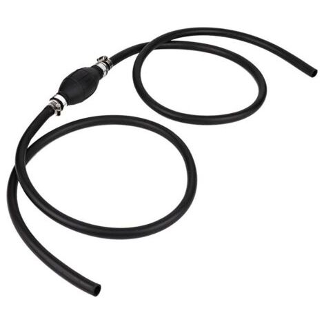 BUNTHAUS Ensemble de conduite de carburant, tuyau flexible universel de 3/8 po avec amorceur manuel pour VR et bateaux